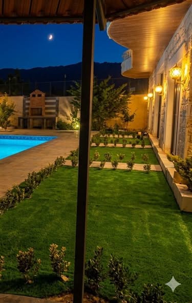 مزرعة الرقي في مضايا مع مسبح 12×5